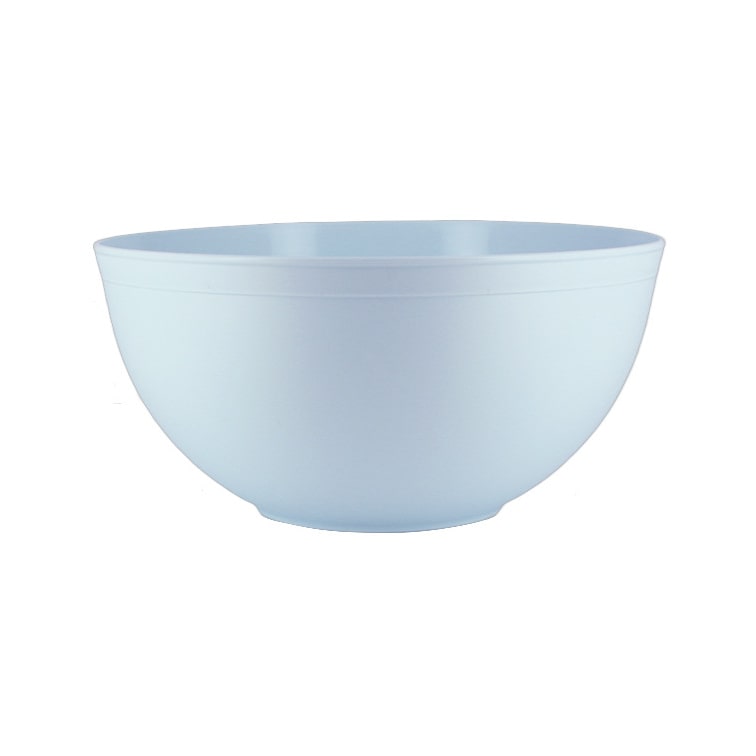 MONOUSO - Wiederverwendbare langlebige Schale PP Mineral Blau 3.350ml Ø23,5cm (12 Stück)