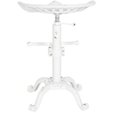 thumbnail of Conjunto de 2 bancos de bar Butch branco antigo.