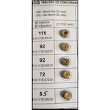 thumbnail of Erdgas Düsen 5x Düsen für Erdgas 20mbar