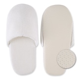 thumbnail of Slipper Waffle geschlossen Baumwolle Weiß 100 Paar
