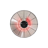 thumbnail of Stufa da esterno Sunred Smart Moderna Artix Ultra sospesa grigia 2000 Watt