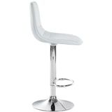 thumbnail of 2er Set Barhocker Lex Kunstleder weiß/Metall in Chromoptik