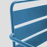 thumbnail of Divano da terrazza in metallo blu Pacifico