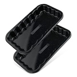 thumbnail of Lot de 2 plats à barbecue en acier émaillé 21 x 12 cm FM Professional Barbecue