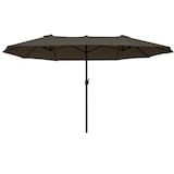 thumbnail of Outsunny Sombrilla Parasol Doble para Jardín 4,6x2,7x2,4 m Sombrilla Gigante Anti UV con Manivela para Exterior Patio Terraza Piscina Color Gris