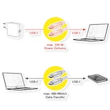 thumbnail of VALUE USB 2.0 Kabel, C-C, M/M, 100W, zwart, 1 m