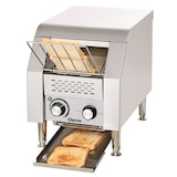 thumbnail of Doorlooptoaster | Mini | RVS | 1.34kW | Cap. 75 Sneden/uur | 285x420x390(h)mm