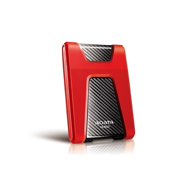 Adata dashdrive durable hd650 disque dur externe 1000 go rouge