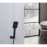thumbnail of Luzzo® Square Doucheset - Douchekop, slang en Wandhouder - Zwart