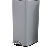 thumbnail of Metall Mülleimer Treteimer Abfalleimer Tretmülleimer 20L Grau