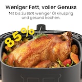 thumbnail of 9L XL Heißluftfritteuse 2350W Airfryer mit 9 Programmen, Digital Touch, fettarmes Kochen, kompakt, Schüttel-Erinnerung, spülmaschinengeeignet