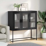 thumbnail of vidaXL Sideboard Anthrazit 100,5x39x107 cm Kaltgewalzter Stahl
