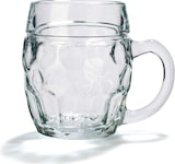 thumbnail of 6x Stölzle Oberglas Bierkrug Tübinger 0,5 l, geeicht, Übermaß, mit Schild, Bierglas