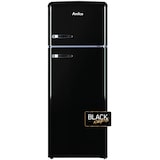 thumbnail of Amica KGC 15634 S, Kühl-/Gefrierkombination im Retro Design, 144 cm Höhe, black olives