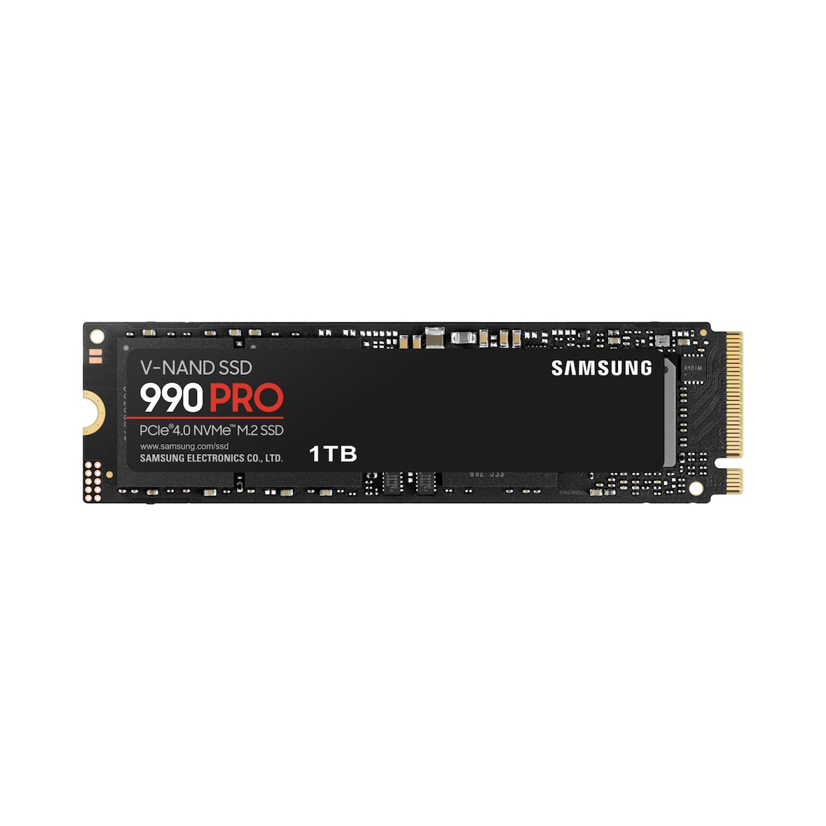 Disque Ssd Interne Portable Samsung 990 Pro Mz V9p1t0bw 1 To Noir