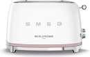 Grille-pain Smeg 2 Tranches – Design Années 50 Rouge Acier – Modèle Rétro