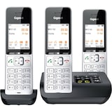 thumbnail of Gigaset COMFORT 500A trio DECT, GAP Schnurloses Telefon analog Babyphone, Freispre L36852-H3023-B111