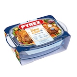 thumbnail of Cocotte rectangulaire Essentials 37 x 22 cm -  650.00 cl Transparent / Cristal Rectangulaire Verre Pyrex 37.00x22.00 cm