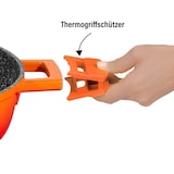 thumbnail of STONELINE® Gourmet Bräter 28 cm mit Deckel, Backofen und Induktion geeignet, Antihaftbeschichtung, ofenrot