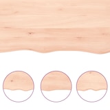 thumbnail of vidaXL Wandregal 100x60x2 cm Massivholz Eiche Unbehandelt