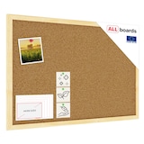 thumbnail of ALLBoards Tableau en Liège avec Cadre en Bois 60x40cm