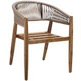 thumbnail of tectake Tuinstoel Manacor, ropedesign - 4-delige set zandkleur