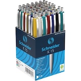 thumbnail of Schneider K15 Kugelschreiber Blau Mittel 0,5 mm Nachfüllbar 50 Stück