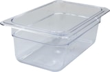 thumbnail of AcMax Polycarbonat GN 1/4 GN-Behälter 2,8 Liter Tiefe 100mm Kunststoff  Gastronormbehälter
