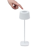 thumbnail of aro Conjunto de 2 candeeiros LED com altura ajustável, aço/plástico, Ø 8.8 cm, ligação USB, desmontável, branco