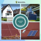 thumbnail of Elevazione Montaggio modulo solare Balcone Centrale elettrica Tetto piano