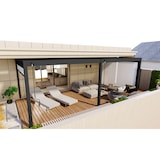 thumbnail of Weide Sonnenrollo für Weide Pergola  anthrazit