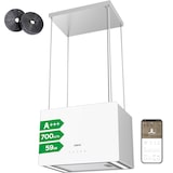 thumbnail of CIARRA Cappe a isola sospesa A+++ 700 m³/h Aspiratore WiFi App Touch Controllo VM4850S