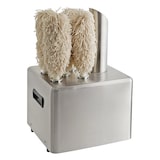 thumbnail of Glas Poliermaschine | HxBxT 51x33x33cm | 1,2 kW | inkl. 5 Tasseln + CHEFGASTRO Geschirrtuch