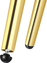 thumbnail of tectake Juego de sillas de comedor ASTANO de terciopelo con diseño anudado - Juego de 4 negro/oro