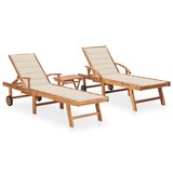 thumbnail of Helloshop26 - Conjunto de 2 tumbonas hamacas camas de jardín muebles de terraza con mesa y cojines madera maciza de teca 02_0012080