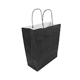 thumbnail of MONOUSO - Buste Shopper in Carta Nero90g/m² 24x11x32cm (250 Pezzi)