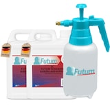 thumbnail of FUTUM 2x2L Schabenspray / Kakerlakenspray bekämpft Insekten, Eier, Larven ohne Biozide auf Wasserbasis,  Sofortwirkung ohne Flecken  + 2L Sprüher