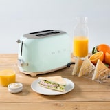 thumbnail of Smeg tostador TSF01PGEU verde pastel 950w