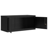 thumbnail of vidaXL Aktenschrank Schwarz 90x40x220 cm Stahl