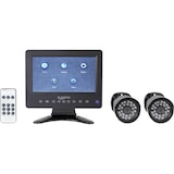 thumbnail of Sygonix SY-4600588 AHD Überwachungskamera-Set 2-Kanal mit 2 Kameras 1280 x 720 Pixel