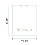 thumbnail of MONOUSO - Flachbeutel Markt Block Home Compost “Classic” 40x47cm 12µm (3.000 Stück)