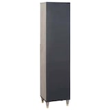 thumbnail of Helloshop26 - Moderner Badezimmerschrank mit Schublade 38 x 33 x 160 cm elegantes und schickes Design aus massivem grauem Mangoholz 02_0057888