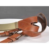 thumbnail of Sir Redman Hosenträger Leder 25mm Y-Form mit Clips und Lederlaschen für Knöpfe cognac