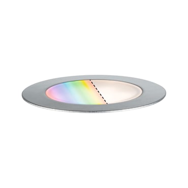 Paulmann Plug & Shine Encastré de sol LED Smart Home Zigbee 3.0 Floor RGBW Luminaire individuel  IP67 RGBW+ 2W   Acier inoxydable 94751