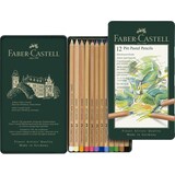 thumbnail of Faber Castell Künstler-Pastell Pitt 4,3mm 12er Metalletui
