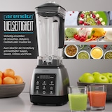 thumbnail of Arendo Standmixer 2000 W, Mixer mit 2 l Mixbehälter, Touchpanel, 24.000 U/min, Timer, 5 Programme