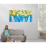 thumbnail of Pintura al Óleo Jarrones, 100% Pintado a Mano Pintura Mural XL, 135x70cm