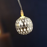 thumbnail of LED Deko Lichterkette 8 Kugeln Metallbälle orientalisch marokkanisch
