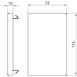 thumbnail of OBO Bettermann Endstück GS-E70110FS 6277073