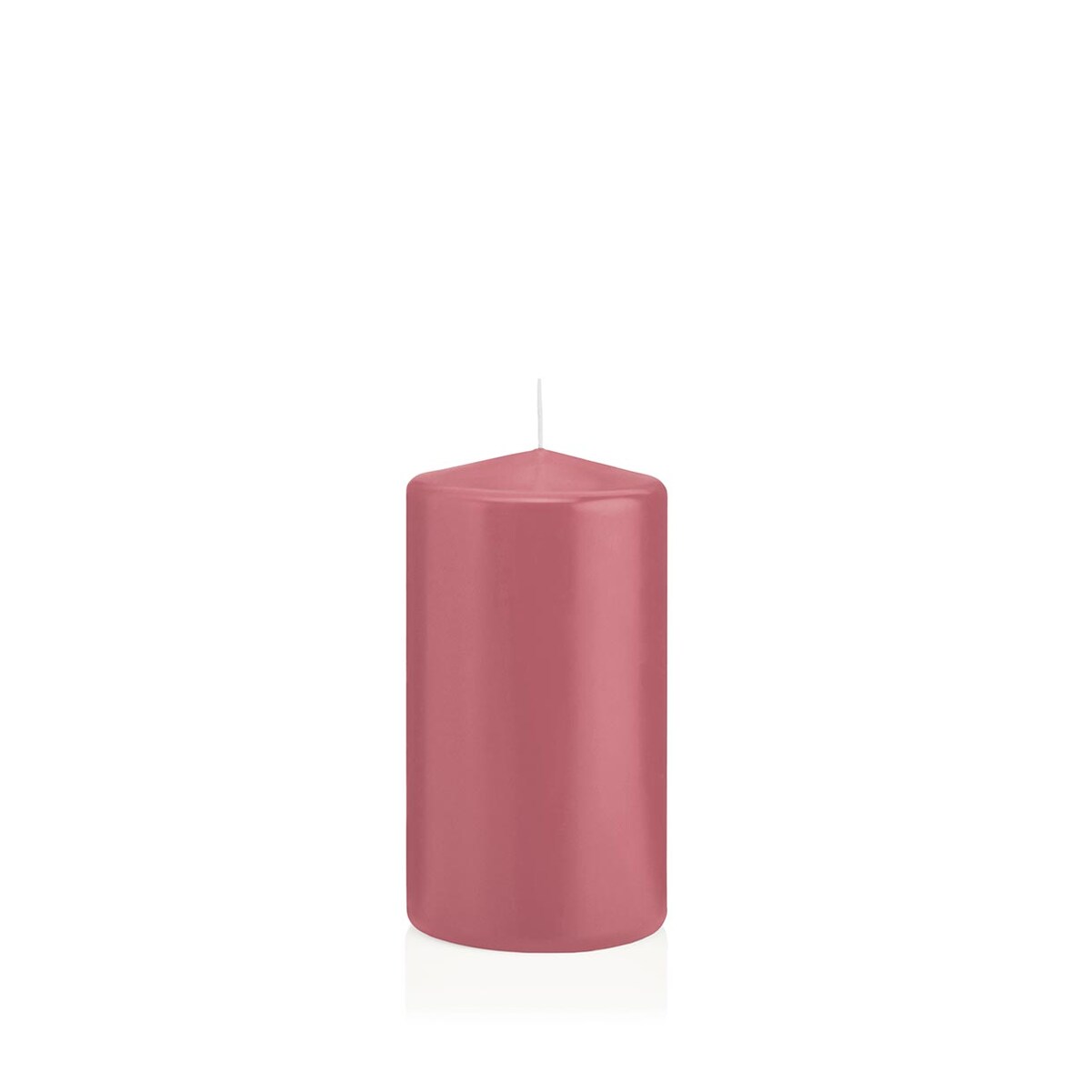Stumpenkerzen Erdbeerrosa Ø 78 x 150 mm, 8 Stück